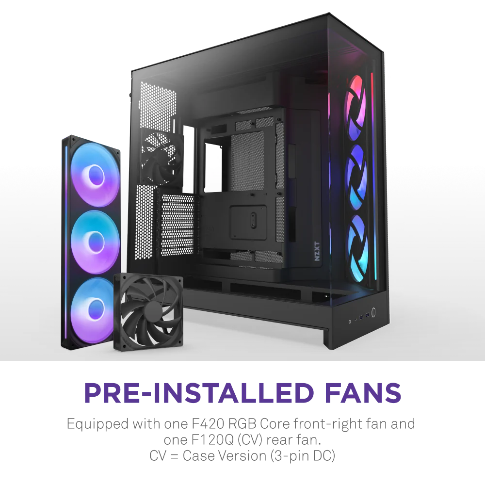 Корпус без блока питания NZXT H9 Flow RGB CM-H92FB-R1