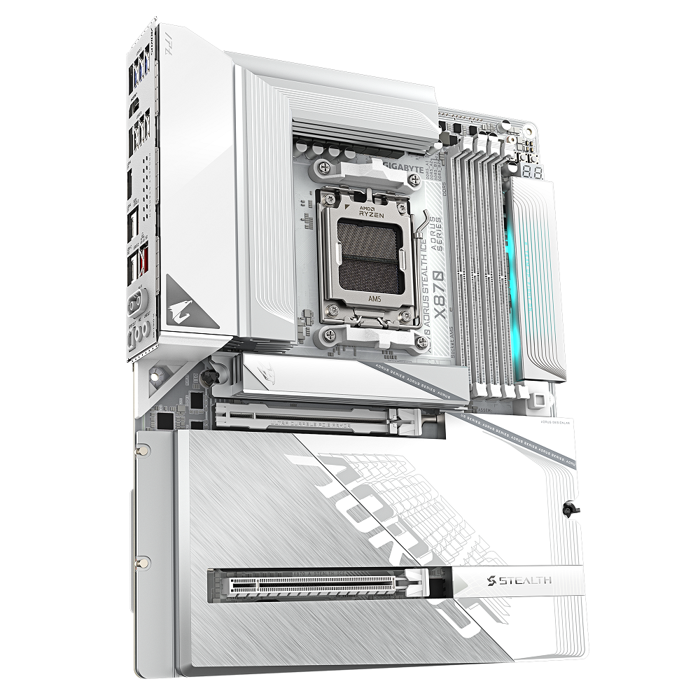 Материнская плата GIGABYTE X870 A STEALTH ICE